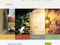greenlotus.de Webseite Vorschau