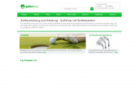 golferherz.de Webseite Vorschau