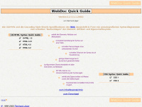webdoc-quickguide.de Webseite Vorschau