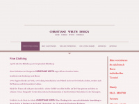 christiane-wirth-design.de Webseite Vorschau