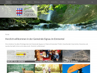 signau.ch Webseite Vorschau