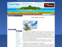 teneriffa-tipps.eu Webseite Vorschau