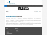 vgf.de Webseite Vorschau