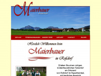 maierbauer-rossdorf.de Webseite Vorschau