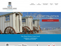 haus-kaiser-franz-josef.de Webseite Vorschau