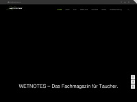 wetnotes.eu Webseite Vorschau
