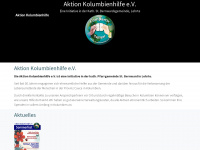 aktion-kolumbienhilfe.de Webseite Vorschau