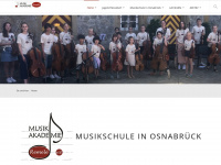 musikakademie-remele.de Webseite Vorschau