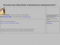 shiba-dcnh.de Webseite Vorschau