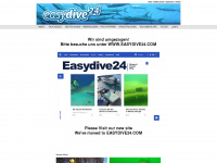 easydive24.de Webseite Vorschau