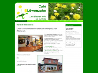 cafe-loewenzahn.de Webseite Vorschau