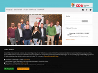 cdu-lohne.org Webseite Vorschau
