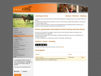 coaching-by-horse.de Webseite Vorschau