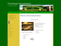 ehrenberger-bauernkaeserei.de Webseite Vorschau