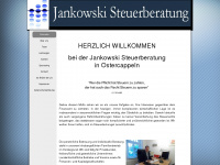 jankowski-steuerberatung.de Webseite Vorschau