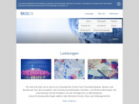 btacs.de Webseite Vorschau