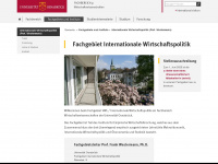 wipo.uni-osnabrueck.de Webseite Vorschau