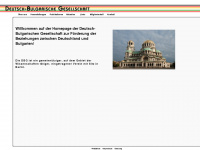 deutsch-bulgarische-gesellschaft.de.galorim.com Webseite Vorschau