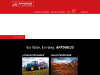 appiarius.de Webseite Vorschau