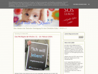 aktion-sos-leben.blogspot.com Webseite Vorschau