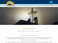 alpincenter-wildschoenau.at Webseite Vorschau