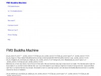fm3buddhamachine.com Webseite Vorschau