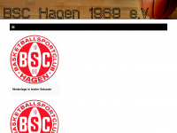 bsc-hagen.de Webseite Vorschau
