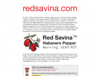 redsavina.com Webseite Vorschau