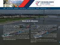 oceanliner-pictures.com Webseite Vorschau