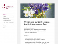 orchideen-bern.ch Webseite Vorschau