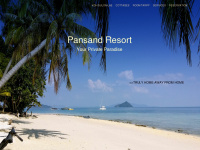 pansand-resort.com Webseite Vorschau