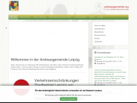andreasgemeinde.org Webseite Vorschau