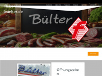 fleischerei-buelter.de Webseite Vorschau
