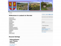laubach-werra.de Webseite Vorschau