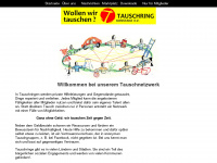 tauschring-konstanz.de Webseite Vorschau