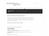 artelleria.de Webseite Vorschau