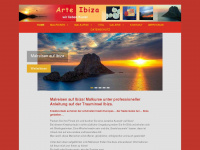 arteibiza.de Webseite Vorschau