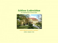 Schloss-lodersleben.de