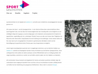 sport-geschichten.de Webseite Vorschau