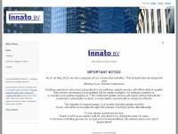 innato.nl Webseite Vorschau