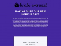 krabi-e-travel.com Webseite Vorschau