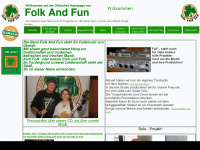 folkandfun.com Webseite Vorschau