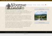 alberguezaldiko.com Webseite Vorschau