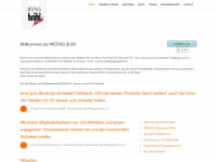 wepag.de Webseite Vorschau