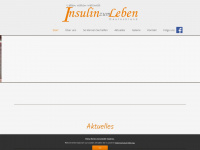 insulin-zum-leben.de Webseite Vorschau