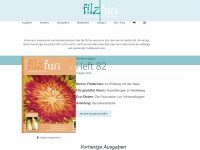 filzfun.de Webseite Vorschau