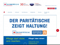 paritaet-brb.de Webseite Vorschau