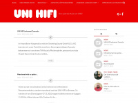 unihifi.com Webseite Vorschau