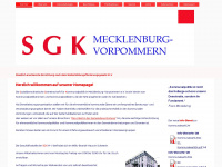 sgk-mv.de Webseite Vorschau