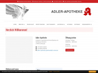 adlerapotheke-greifswald.de Webseite Vorschau
